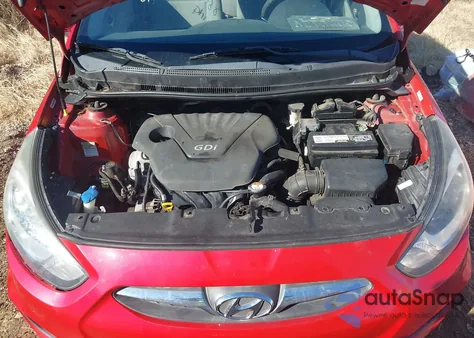 2014 Hyundai Accent Gls из США, поврежденный, VIN KMHCT4AE2EU664897